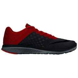 Nike FS Lite Run 3 Men's Running Shoes, Grey/Red